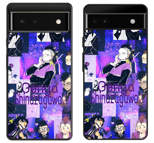 Genya Shinazugawa Demon Slayer Collage Google Pixel 6 | 6A | 6 Pro Case