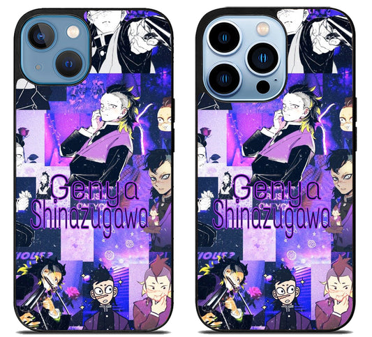 Genya Shinazugawa Demon Slayer Collage iPhone 13 | 13 Mini | 13 Pro | 13 Pro Max Case