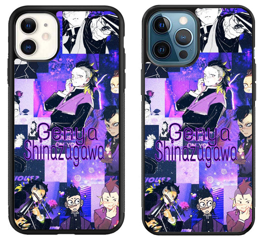 Genya Shinazugawa Demon Slayer Collage iPhone 11 | 11 Pro | 11 Pro Max Case