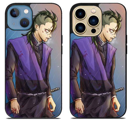 Genya Shinazugawa Demon Slayer iPhone 14 | 14 Plus | 14 Pro | 14 Pro Max Case