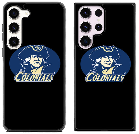 George Washington Colonials Black Samsung Galaxy S23 | S23+ | S23 Ultra Case