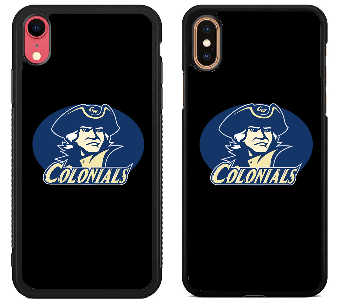 George Washington Colonials Black iPhone X | Xs | Xr | Xs Max Case