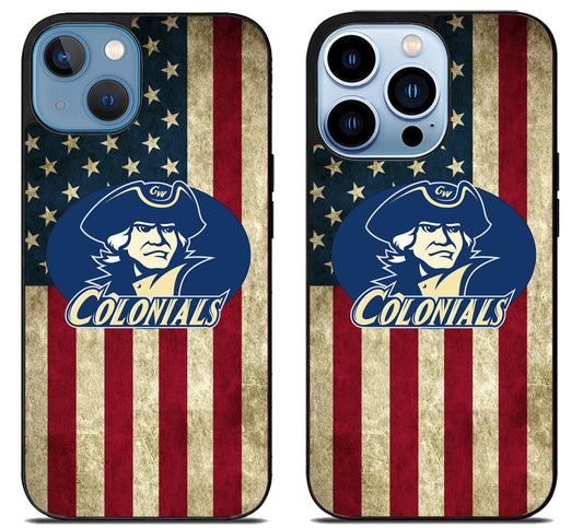 George Washington Colonials Flag iPhone 13 | 13 Mini | 13 Pro | 13 Pro Max Case