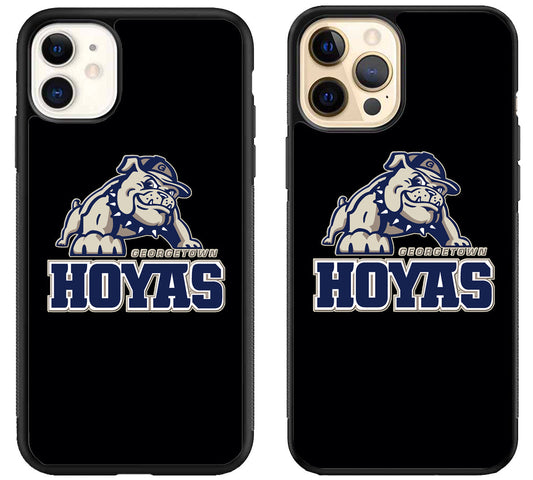 Georgetown Hoyas Black iPhone 12 | 12 Mini | 12 Pro | 12 Pro Max Case