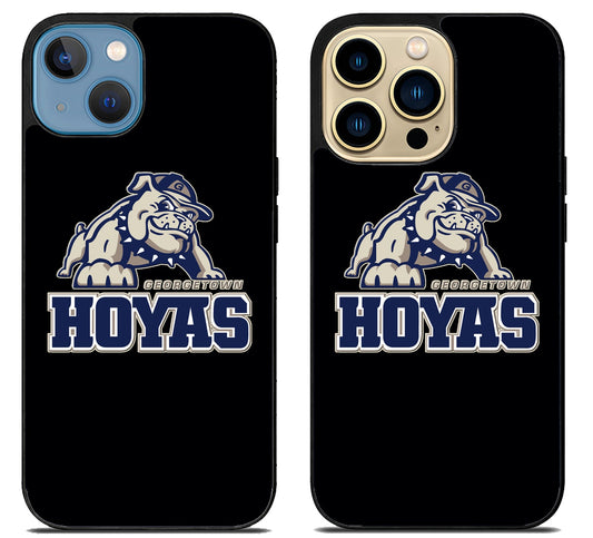 Georgetown Hoyas Black iPhone 14 | 14 Plus | 14 Pro | 14 Pro Max Case