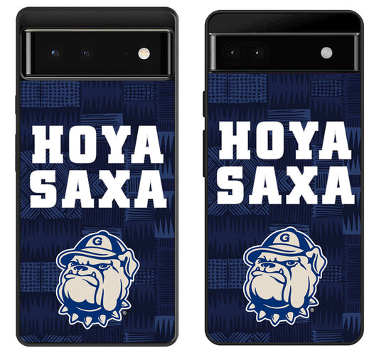 Georgetown Hoyas Saxa Google Pixel 6 | 6A | 6 Pro Case