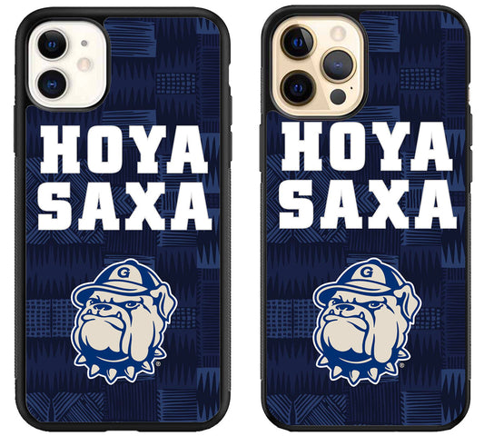 Georgetown Hoyas Saxa iPhone 12 | 12 Mini | 12 Pro | 12 Pro Max Case