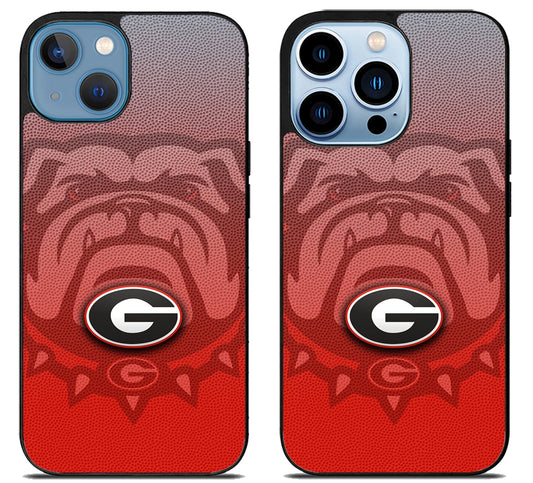 Georgia Bulldogs Background iPhone 13 | 13 Mini | 13 Pro | 13 Pro Max Case