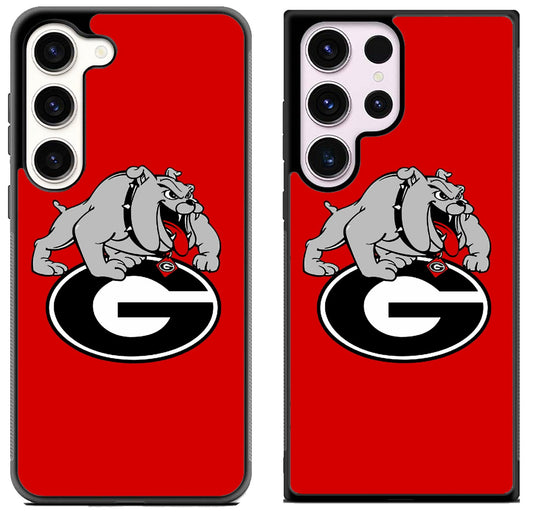 Georgia Bulldogs Red Logo Samsung Galaxy S23 | S23+ | S23 Ultra Case