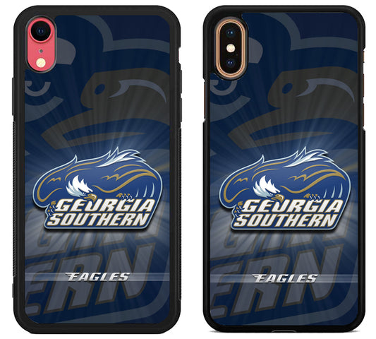 Georgia Southern Eagles Background iPhone X | Xs | Xr | Xs Max Case