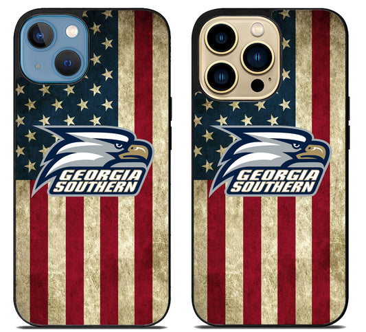 Georgia Southern Eagles Flag iPhone 14 | 14 Plus | 14 Pro | 14 Pro Max Case