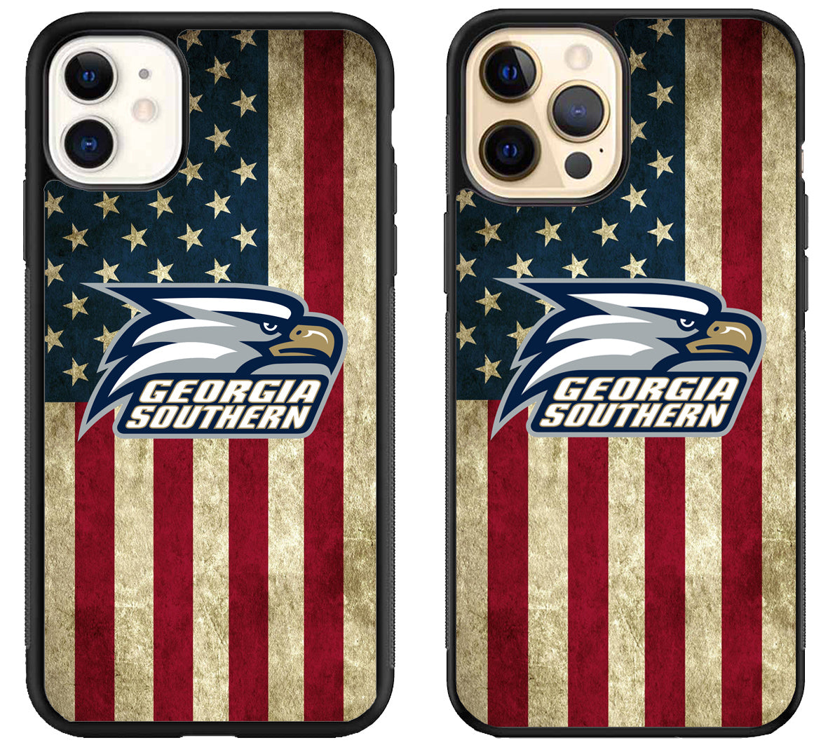 Georgia Southern Eagles Flag iPhone 12 | 12 Mini | 12 Pro | 12 Pro Max Case