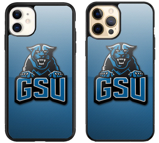 Georgia State Panthers Logo iPhone 12 | 12 Mini | 12 Pro | 12 Pro Max Case