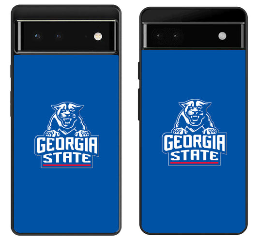 Georgia State Panthers Logo Google Pixel 6 | 6A | 6 Pro Case