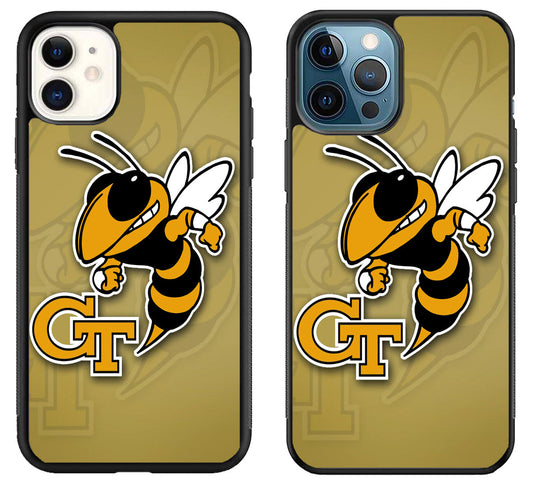 Georgia Tech Yellow Jackets Background iPhone 11 | 11 Pro | 11 Pro Max Case