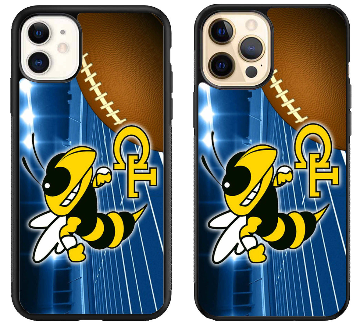 Georgia Tech Yellow Jackets Football iPhone 12 | 12 Mini | 12 Pro | 12 Pro Max Case