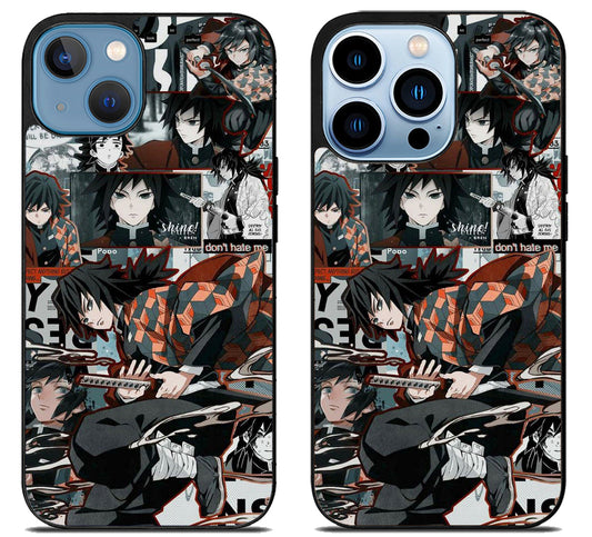 Giyu Tomioka Demon Slayer Collage iPhone 13 | 13 Mini | 13 Pro | 13 Pro Max Case