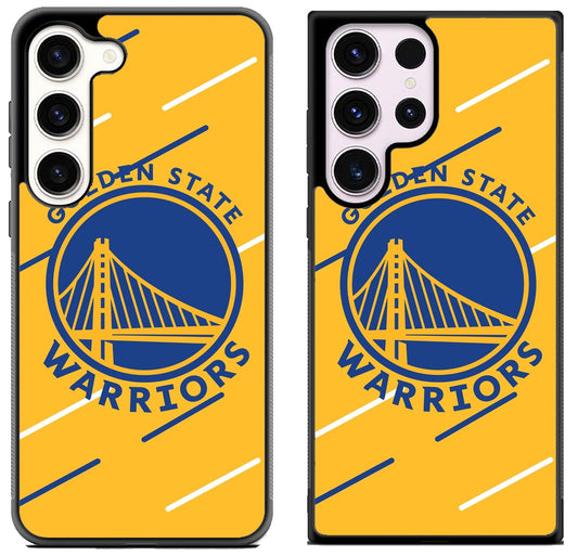 Golden State Warriors Logo Yellow Samsung Galaxy S23 | S23+ | S23 Ultra Case