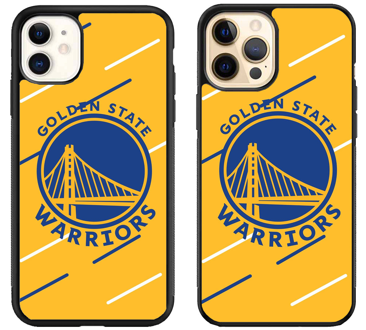 Golden State Warriors Logo Yellow iPhone 12 | 12 Mini | 12 Pro | 12 Pro Max Case