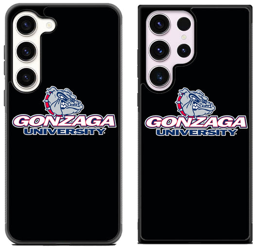 Gonzaga University Bulldogs Black Samsung Galaxy S23 | S23+ | S23 Ultra Case