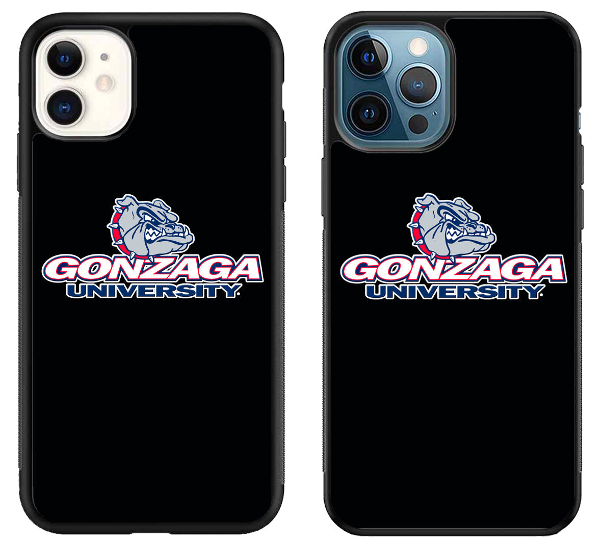 Gonzaga University Bulldogs Black iPhone 11 | 11 Pro | 11 Pro Max Case