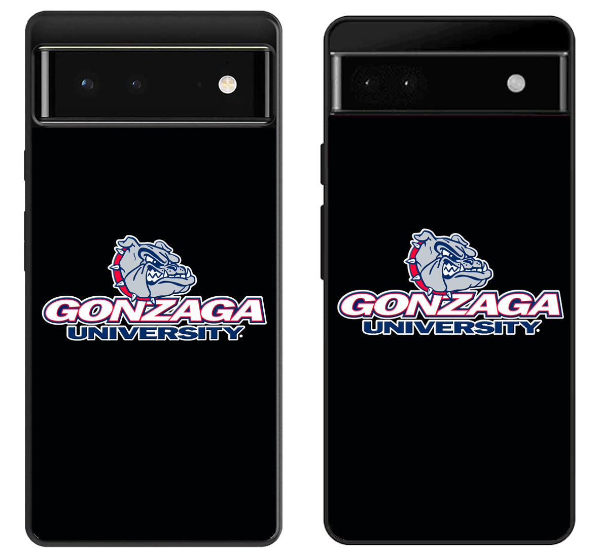 Gonzaga University Bulldogs Black Google Pixel 6 | 6A | 6 Pro Case