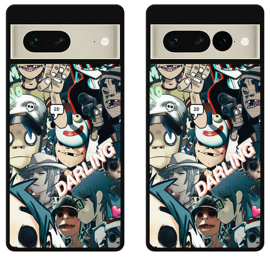 Gorillaz Collage Google Pixel 7 | 7 Pro Case
