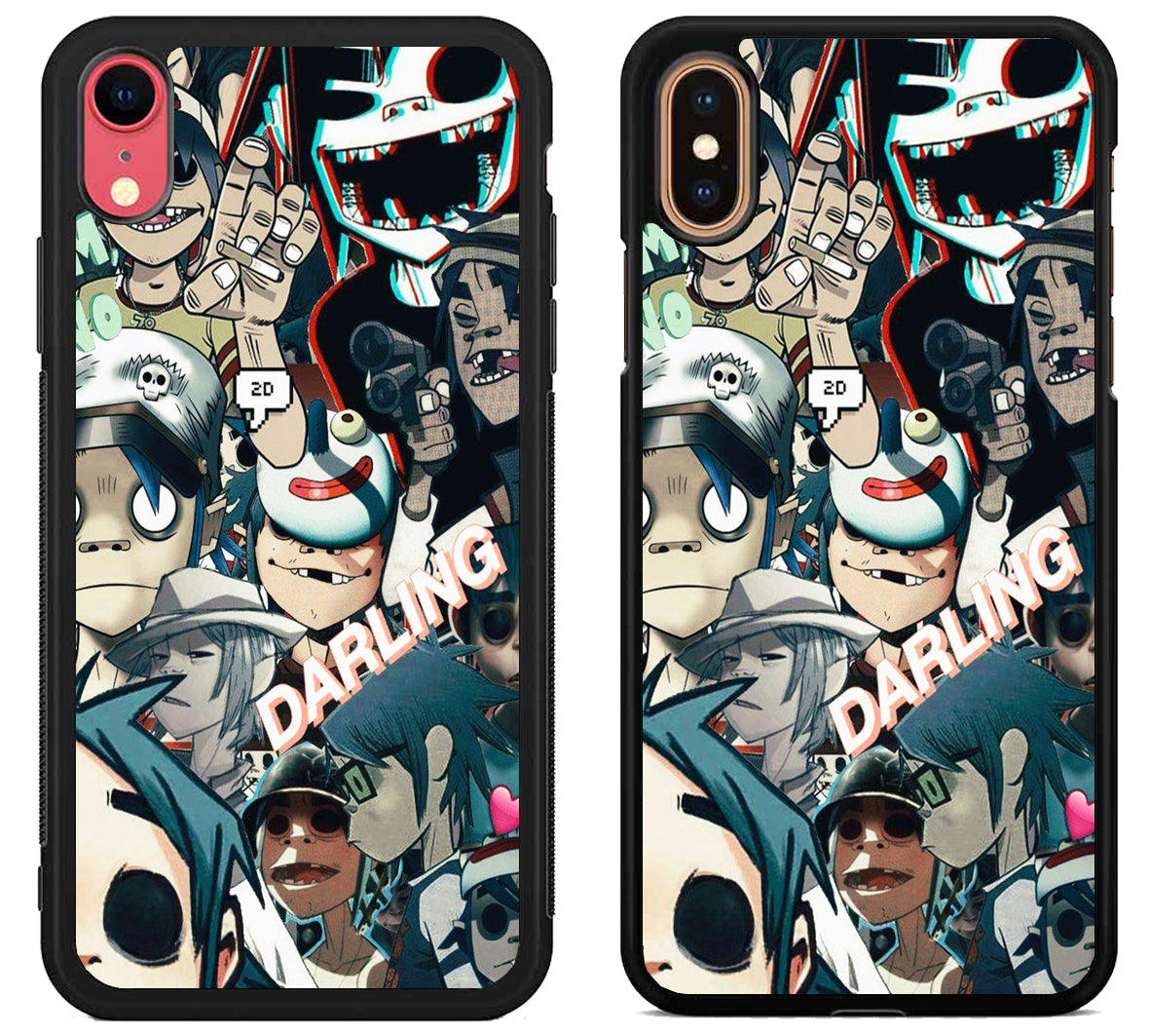 Gorillaz Collage iPhone X | Xs | Xr | Xs Max Case