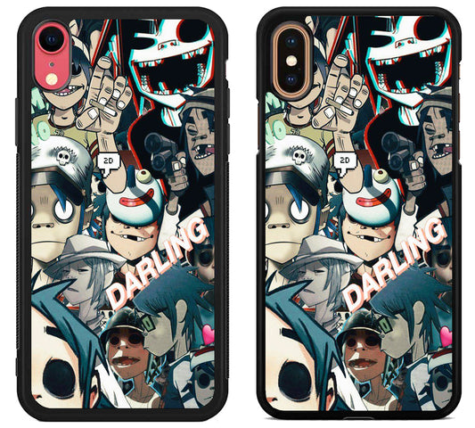 Gorillaz Collage iPhone X | Xs | Xr | Xs Max Case