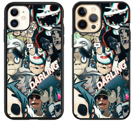 Gorillaz Collage iPhone 12 | 12 Mini | 12 Pro | 12 Pro Max Case