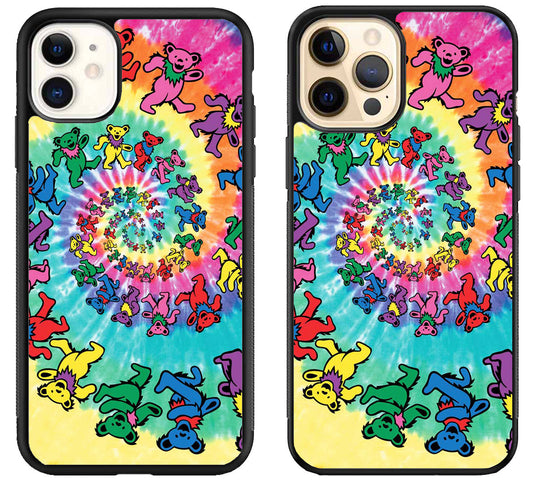 Grateful Dead Bear Tye Die iPhone 12 | 12 Mini | 12 Pro | 12 Pro Max Case