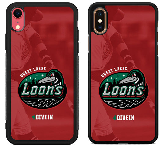 Great Lakes Loons Cover iPhone X | Xs | Xr | Xs Max Case