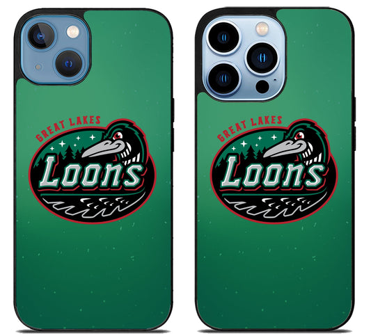 Great Lakes Loons Logo iPhone 13 | 13 Mini | 13 Pro | 13 Pro Max Case