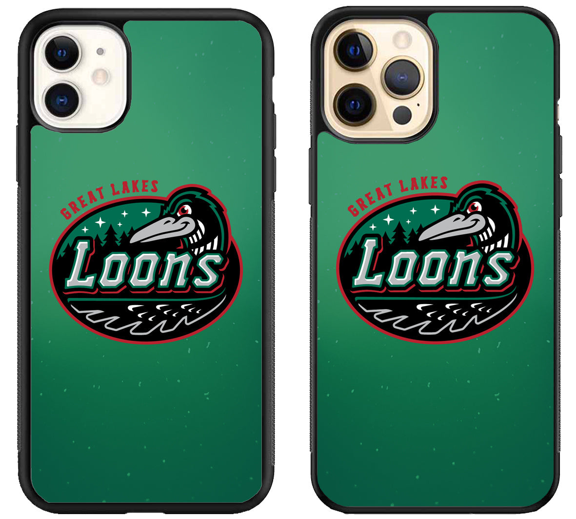 Great Lakes Loons Logo iPhone 12 | 12 Mini | 12 Pro | 12 Pro Max Case