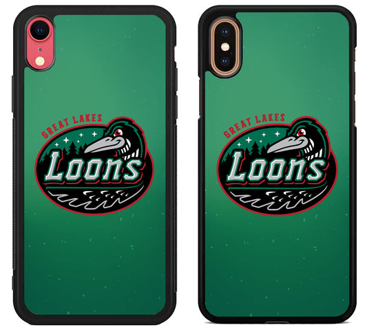 Great Lakes Loons Logo iPhone X | Xs | Xr | Xs Max Case