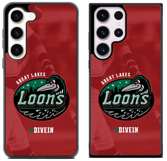 Great Lakes Loons Wallpaper Samsung Galaxy S23 | S23+ | S23 Ultra Case
