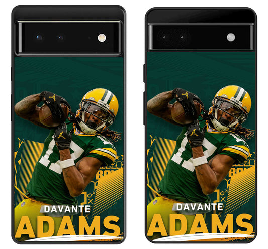 Green Bay Packers Davante Adams Google Pixel 6 | 6A | 6 Pro Case