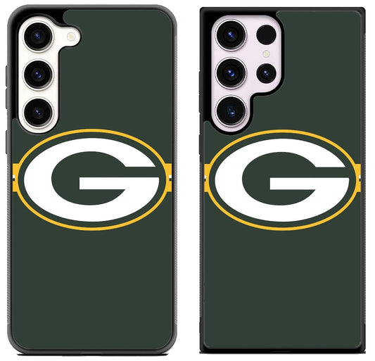 Green Bay Packers Logo Cover Samsung Galaxy S23 | S23+ | S23 Ultra Case