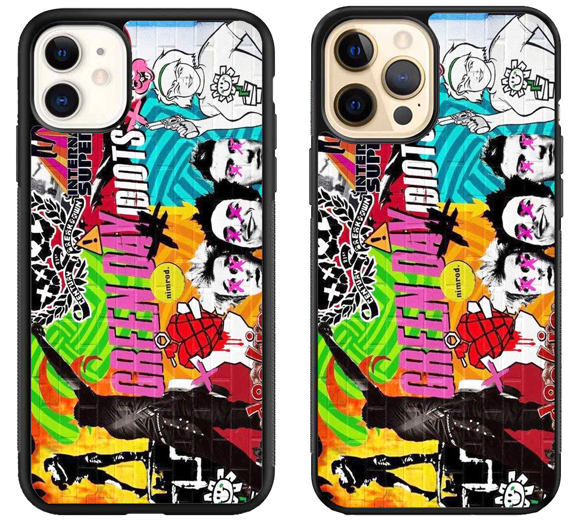 Green Day Graffity iPhone 12 | 12 Mini | 12 Pro | 12 Pro Max Case