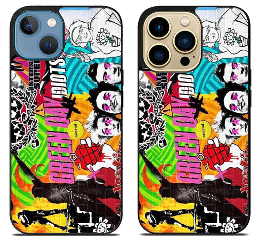 Green Day Graffity iPhone 14 | 14 Plus | 14 Pro | 14 Pro Max Case