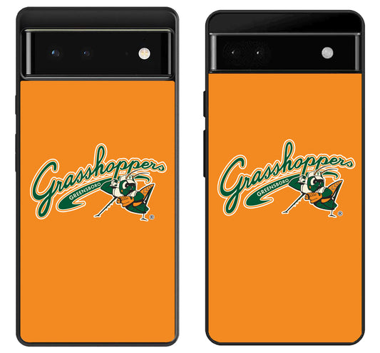 Greensboro Grasshoppers Logo Google Pixel 6 | 6A | 6 Pro Case