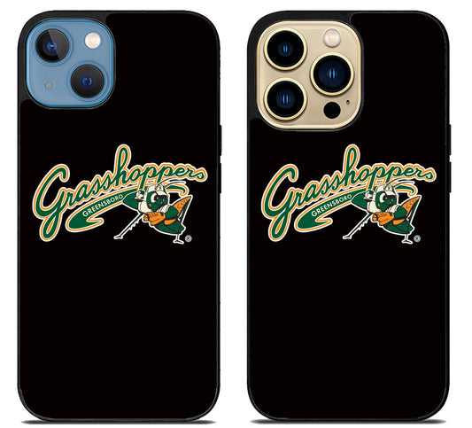 Greensboro Grasshoppers iPhone 14 | 14 Plus | 14 Pro | 14 Pro Max Case