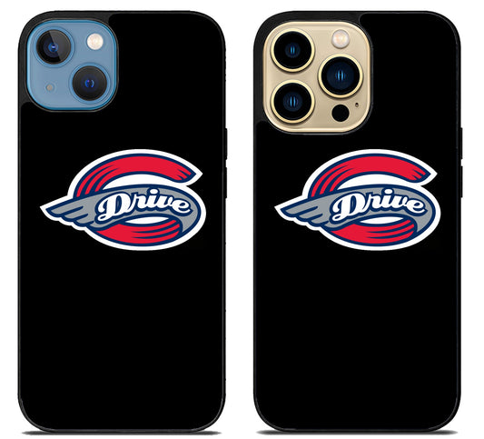 Greenville Drive Black iPhone 14 | 14 Plus | 14 Pro | 14 Pro Max Case