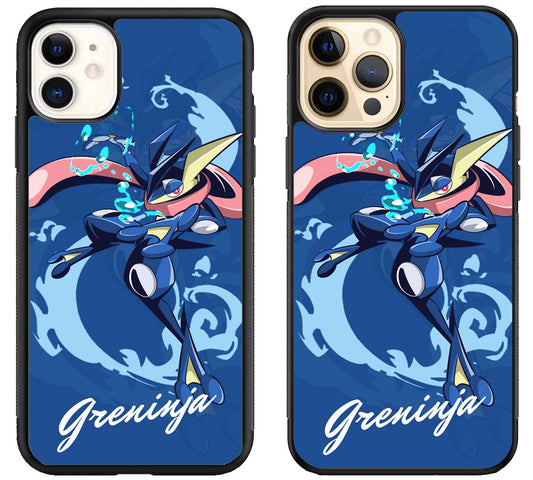 Greninja Pokemon Cover iPhone 12 | 12 Mini | 12 Pro | 12 Pro Max Case