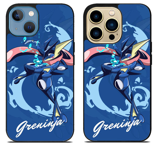 Greninja Pokemon Cover iPhone 14 | 14 Plus | 14 Pro | 14 Pro Max Case
