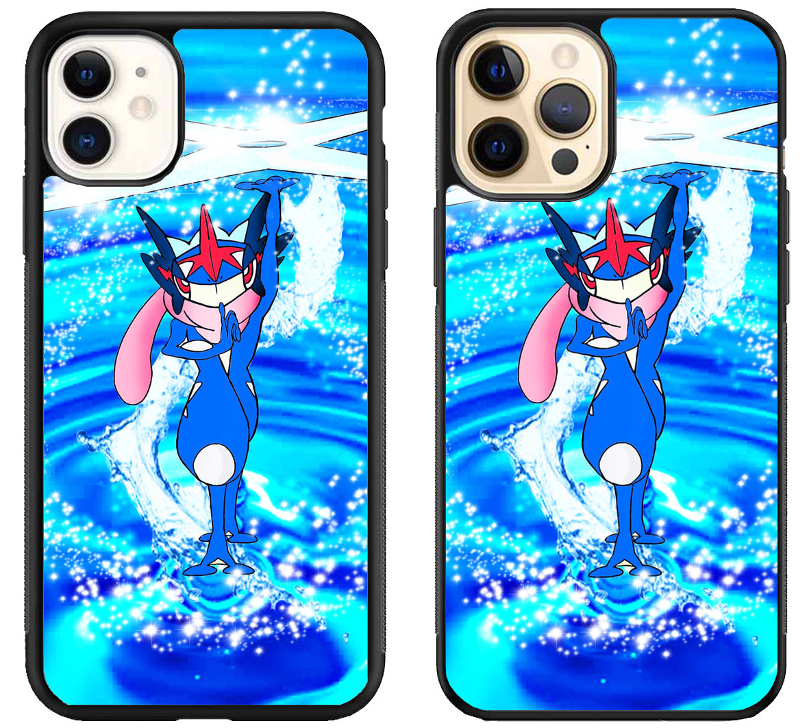 Greninja Pokemon iPhone 12 | 12 Mini | 12 Pro | 12 Pro Max Case