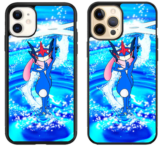 Greninja Pokemon iPhone 12 | 12 Mini | 12 Pro | 12 Pro Max Case