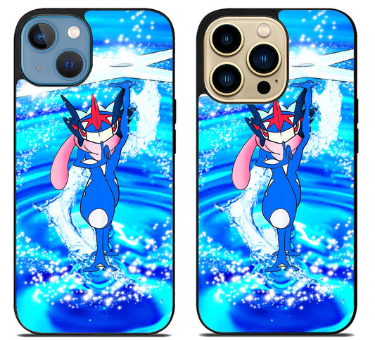 Greninja Pokemon Stylish iPhone 14 | 14 Plus | 14 Pro | 14 Pro Max Case