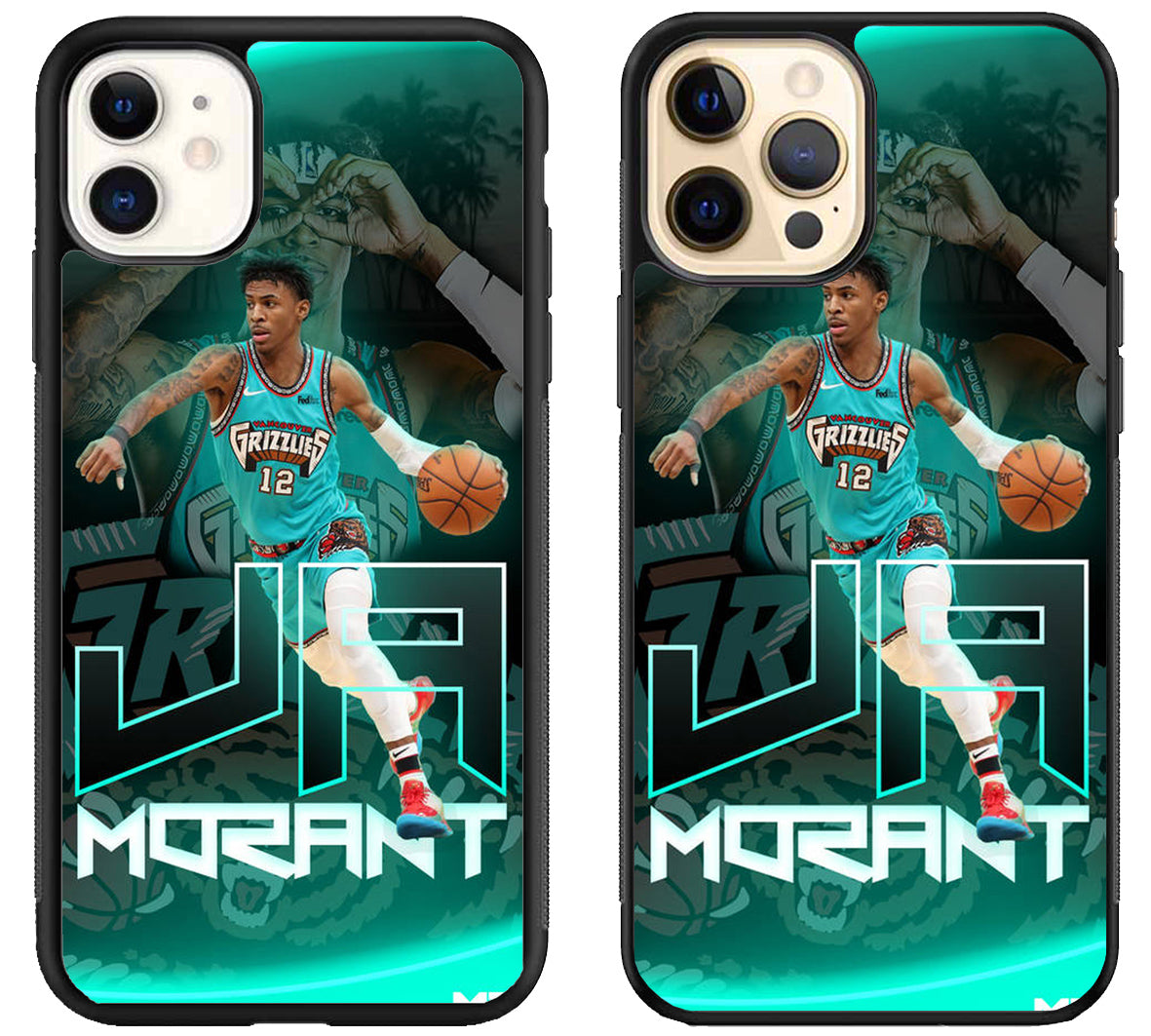 Grizzlies Ja Morant  iPhone 12 | 12 Mini | 12 Pro | 12 Pro Max Case