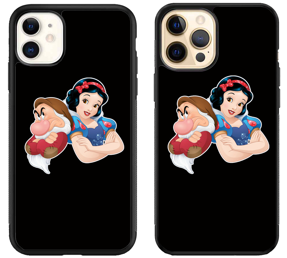 Grumpy And Snow White iPhone 12 | 12 Mini | 12 Pro | 12 Pro Max Case